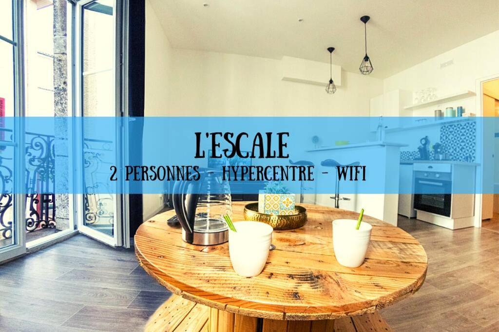 L'Escale - Topdestination-Bourg - Centre Ville - Classe 3 Etoiles Ngoại thất bức ảnh